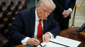 President Trump Signs Executive Orders At The White House